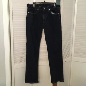 Levi’s straight blue jeans